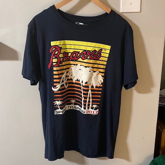 Atlanta Braves New Era Spring Training T-Shirt - Large - Picture 1 of 4